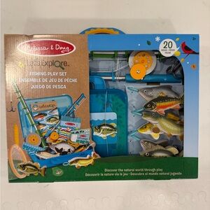 Melissa & Doug Fishing Adventure Set - Blue and Yellow